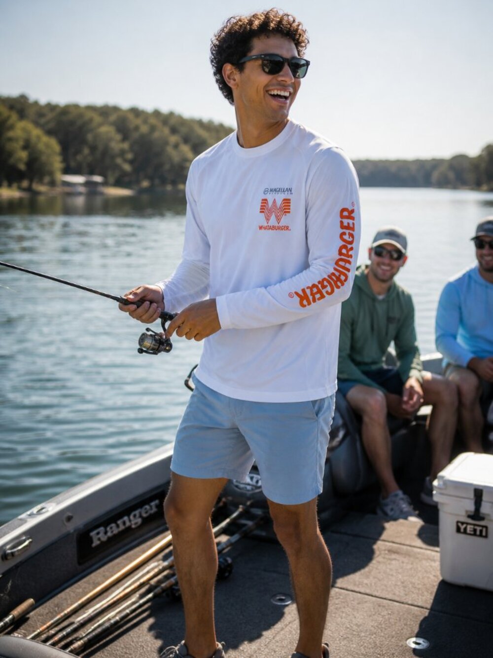 Magellan Outdoors x Whataburger Long Sleeve Performance Fishing Shirt – Size XL